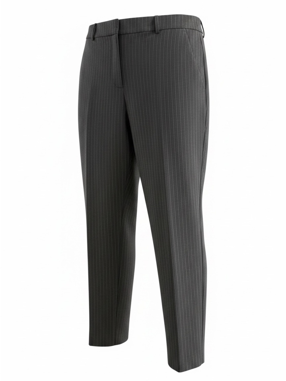 H&M Charcoal Gray Pinstripe Trousers